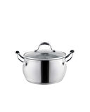 Avery Derin Tencere - Çelik - 18 cm