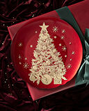 Manarola Servis Tabağı - Kırmızı