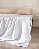 Ciel King Size %100 Pamuk Saten Nevresim - Gri