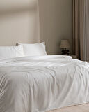 Eolya King Size %100 Pamuk Chambre Nevresim Takımı - Beyaz