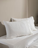 Eolya King Size %100 Pamuk Chambre Nevresim Takımı - Beyaz