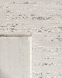 Beuil Halı - Beyaz/Gri - 80x150 cm