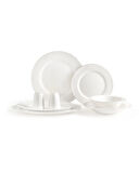 Odette 6 Kişilik 28 Parça Yemek Takımı - Beyaz/Silver