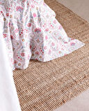 Bretagne King Size Pamuklu Ecocell Baskılı Pike Takımı - Renkli