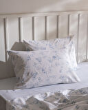 Tiny Çift Kişilik Pamuklu Ecocell Baskılı Pike Takımı - Mavi