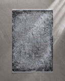 Gaspard İplik Boyalı Kadife Halı - Lacivert/Bej - 120x180 cm