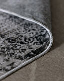 Gaspard İplik Boyalı Kadife Halı - Lacivert/Bej - 200x290 cm