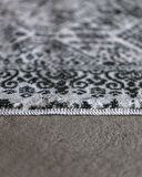 Gaspard İplik Boyalı Kadife Halı - Lacivert/Bej - 200x290 cm