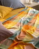 Grignols Çift Kişilik Pamuklu Yatak Örtüsü - Renkli