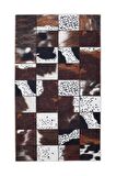 DijiDekor DR01 Kahve Saçaksız Dijital Halı Kaymaz Yıkanabilir Yolluk 100X150