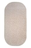 DijiDekor Elit Vizon Oval Halı Kaymaz Yıkanabilir Antibakteriyel Antistatik  80X50
