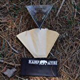 Kamp Ayısı® Barista Dripper™ Filtre Kahve Damıtıcı: Katlanır Paslanmaz Metal Kahve Demleme Aparatı 