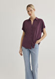 Lux Touch TENCEL TM Mor Modal Gömlek 168081-70664