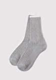 Gri Bot Çorabı 1912719-82816