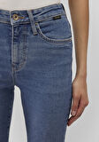 Cindy Gold Shape Koyu Mavi Jean Pantolon 100277-87897