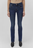 Mona Gold Klasik Vintage Koyu Mavi Jean Pantolon 1049787784