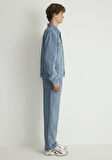 Ray Kolej Vintage Mavi Jean Ceket 0110273-87940