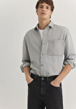 Gri Denim Gömlek 0211157-80739