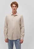 Çizgili Bej Gömlek 0211081-82393