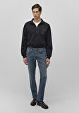 Martin Mavi Pro Vintage Puslu Mavi Jean Pantolon 0037888215