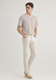 Jake Ekru Comfort Gabardin Pantolon 0042222763