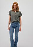 Lux Touch TENCEL TM Yeşil Modal Gömlek 168081-71553