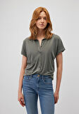 Lux Touch TENCEL TM Yeşil Modal Gömlek 168081-71553