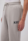 Mavi Logo Baskılı Gri Eşofman Altı 0010207-70074