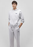 Mavi Logo Baskılı Kapüşonlu Gri Sweatshirt 0S10173-82498