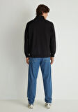 Baskılı Siyah Sweatshirt 0S10165-900