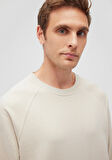 Bisiklet Yaka Bej Sweatshirt 0S10161-70322