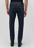 Jake Lux Black Puslu Vintage Koyu Mavi Jean Pantolon 0042287868