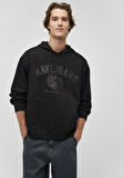 Mavi Jeans Baskılı Siyah Sweatshirt 0S10201-900