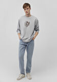 Gri Sweatshirt 0S10204-70075