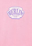 Berlin Baskılı Pembe Sweatshirt 7S10061-71027