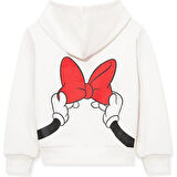 MINNIE BASKILI KAPÜŞONLU SWEATSHIRT