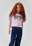 Tweety Baskılı Mor Tişört 7610246-70516