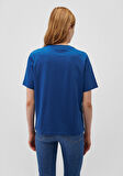 Mavi Logo Baskılı Lacivert Tişört 1611594-82625