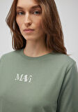 Mavi Logo Baskılı Yeşil Tişört 1611594-81976