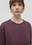 TENCEL TM Mor Modal Basic Tişört 1611897-70664