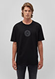 M Logo Nakışlı Siyah T-Shirt 0612312-900