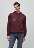 Mavi Logo Baskılı Bordo Sweatshirt 0S10196-70426