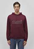 Mavi Logo Baskılı Bordo Sweatshirt 0S10196-70426
