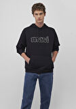 Mavi Logo Baskılı Siyah Sweatshirt 0S10196-900