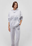 Mavi Logo Baskılı Gri Sweatshirt 1S10149-85438