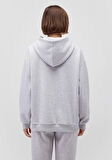 Mavi Logo Baskılı Gri Sweatshirt 1S10149-85438