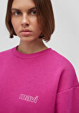 Mavi Logo Baskılı Pembe Sweatshirt 1611656-70943