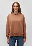 Kapüşonlu Kahverengi Sweatshirt 1S10191-70374