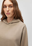 Kapüşonlu Kahverengi Sweatshirt 1S10191-80656