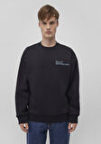 Baskılı Siyah Sweatshirt 0S10270-900